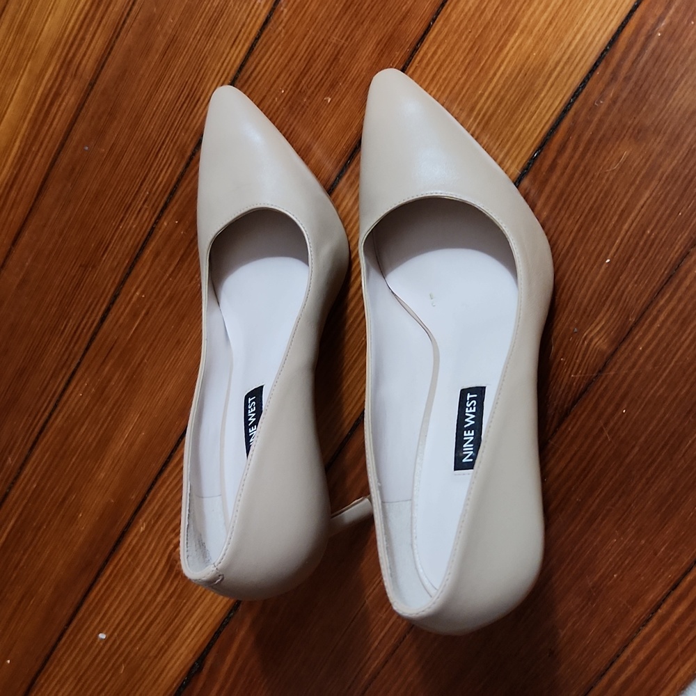 Nine West Nude Heels